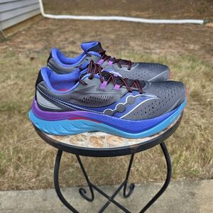 Saucony Endorphin Speed 4 S10940-68 Grey Running Shoes Sneakers Women's Size 11